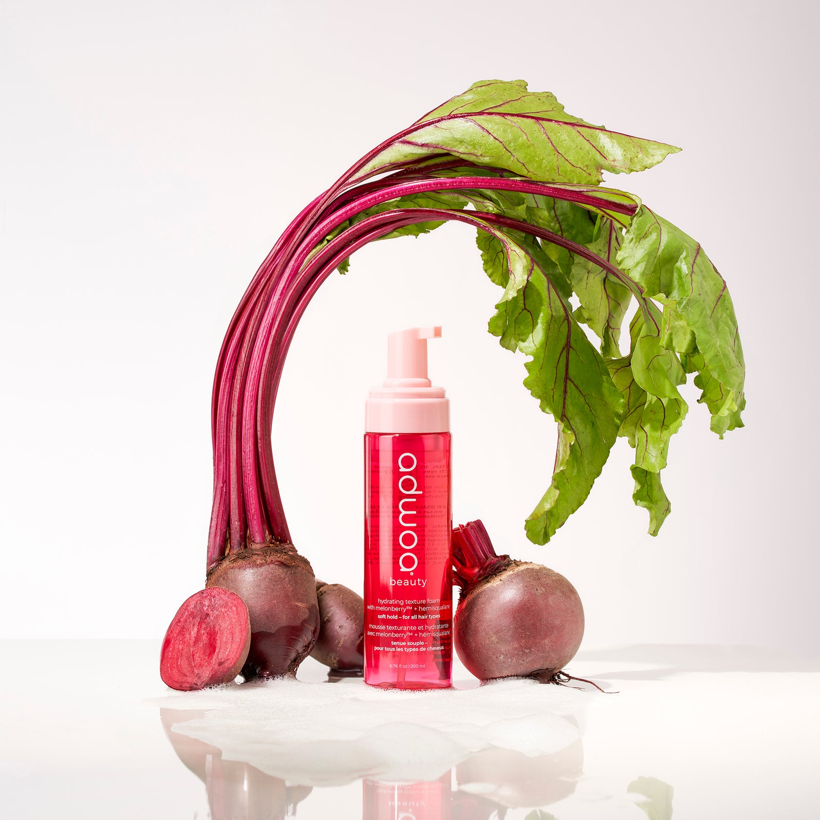 hydrating texture foam with melonberry™